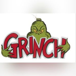 GRINCH WOOD SIGN NEW CHRISTMAS DECOR